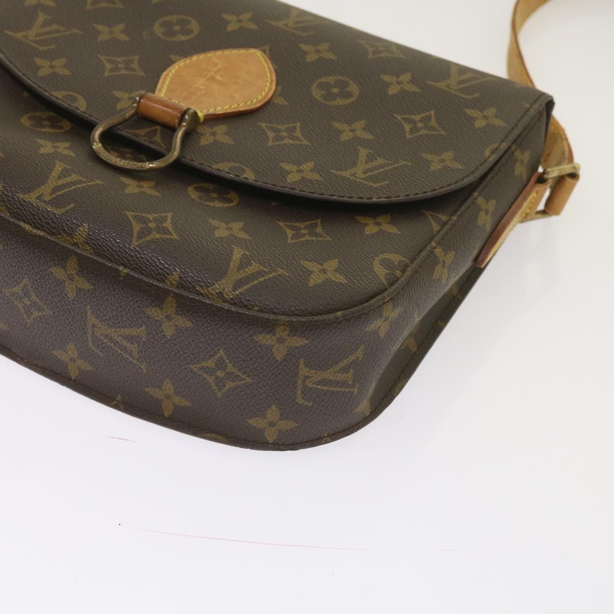 LOUIS VUITTON Monogram Saint Cloud GM Shoulder Bag M51242 LV Auth ep3228