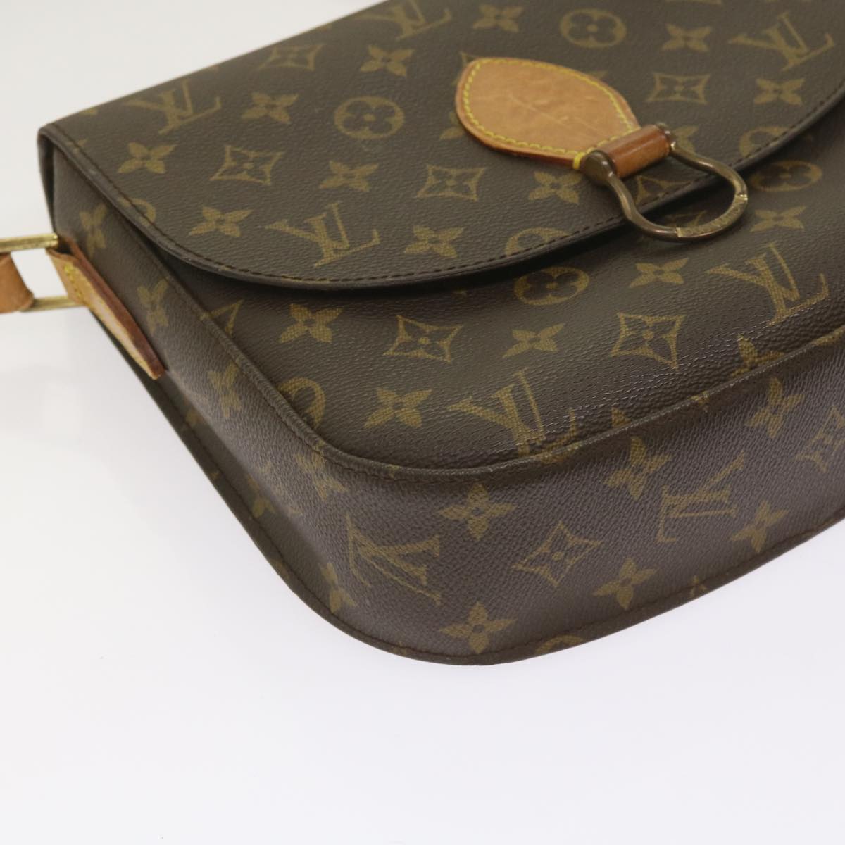 LOUIS VUITTON Monogram Saint Cloud GM Shoulder Bag M51242 LV Auth ep3228