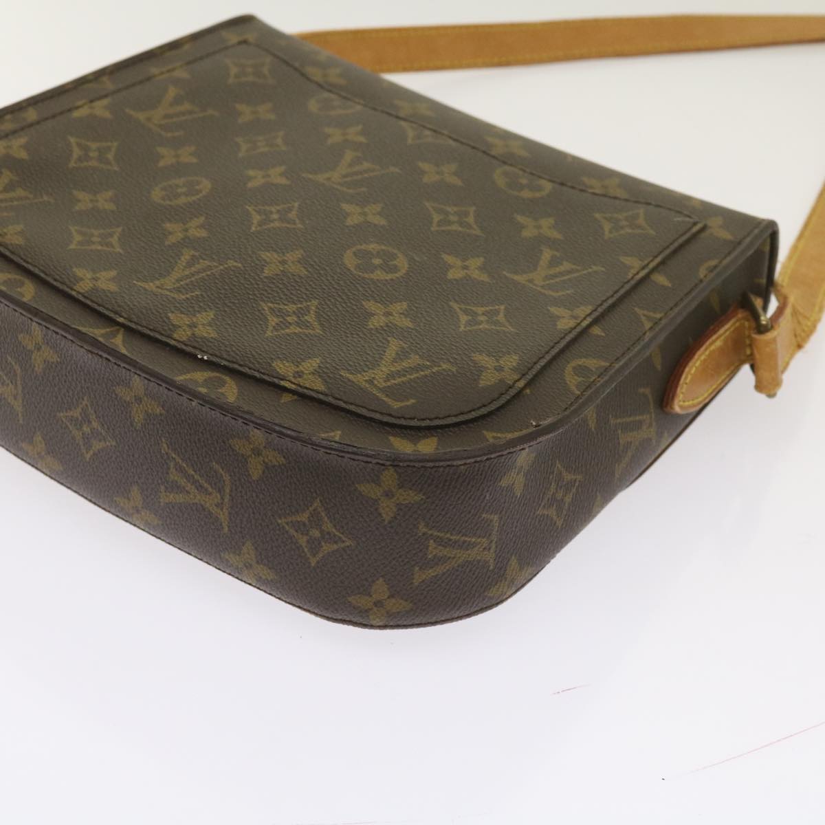 LOUIS VUITTON Monogram Saint Cloud GM Shoulder Bag M51242 LV Auth ep3228