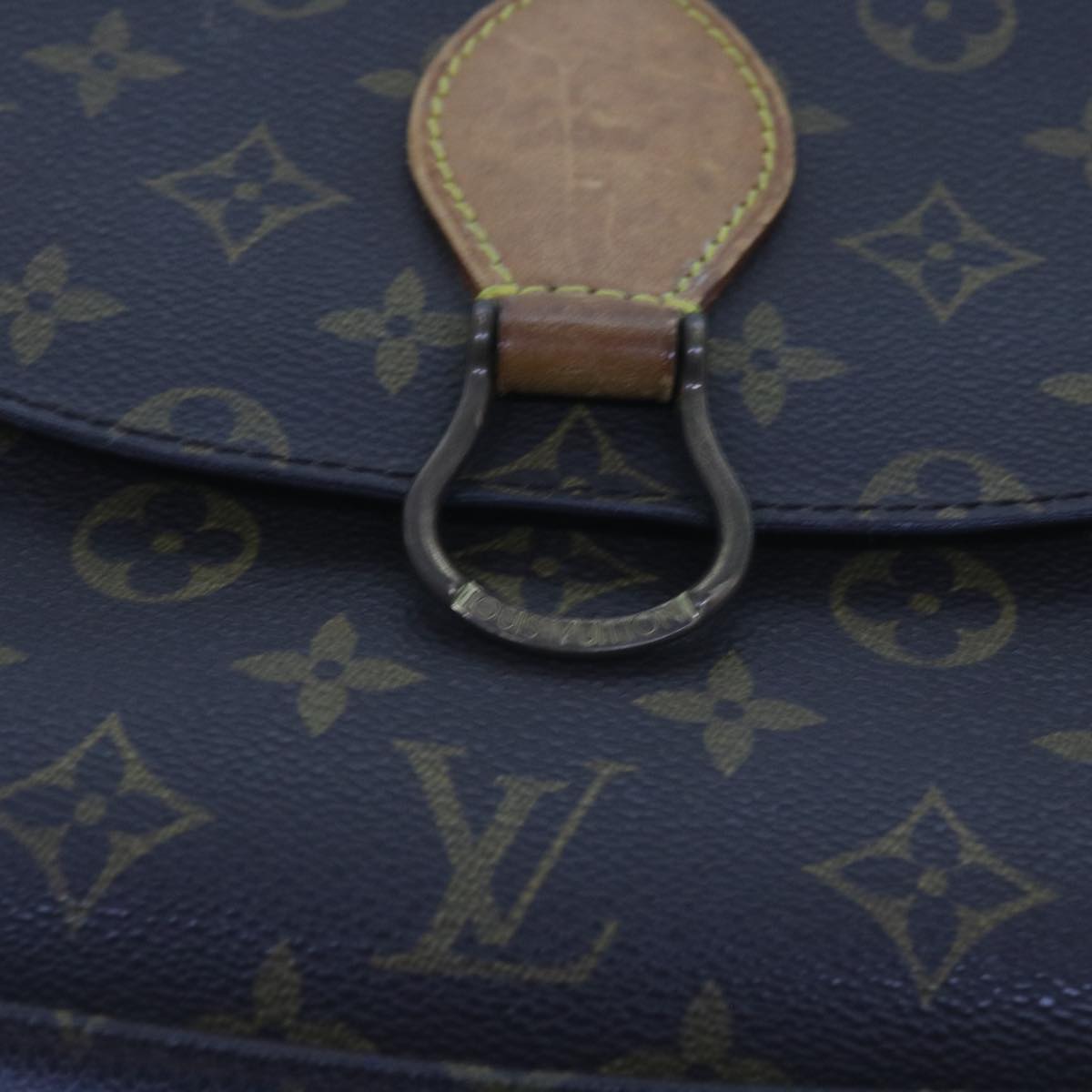 LOUIS VUITTON Monogram Saint Cloud GM Shoulder Bag M51242 LV Auth ep3228