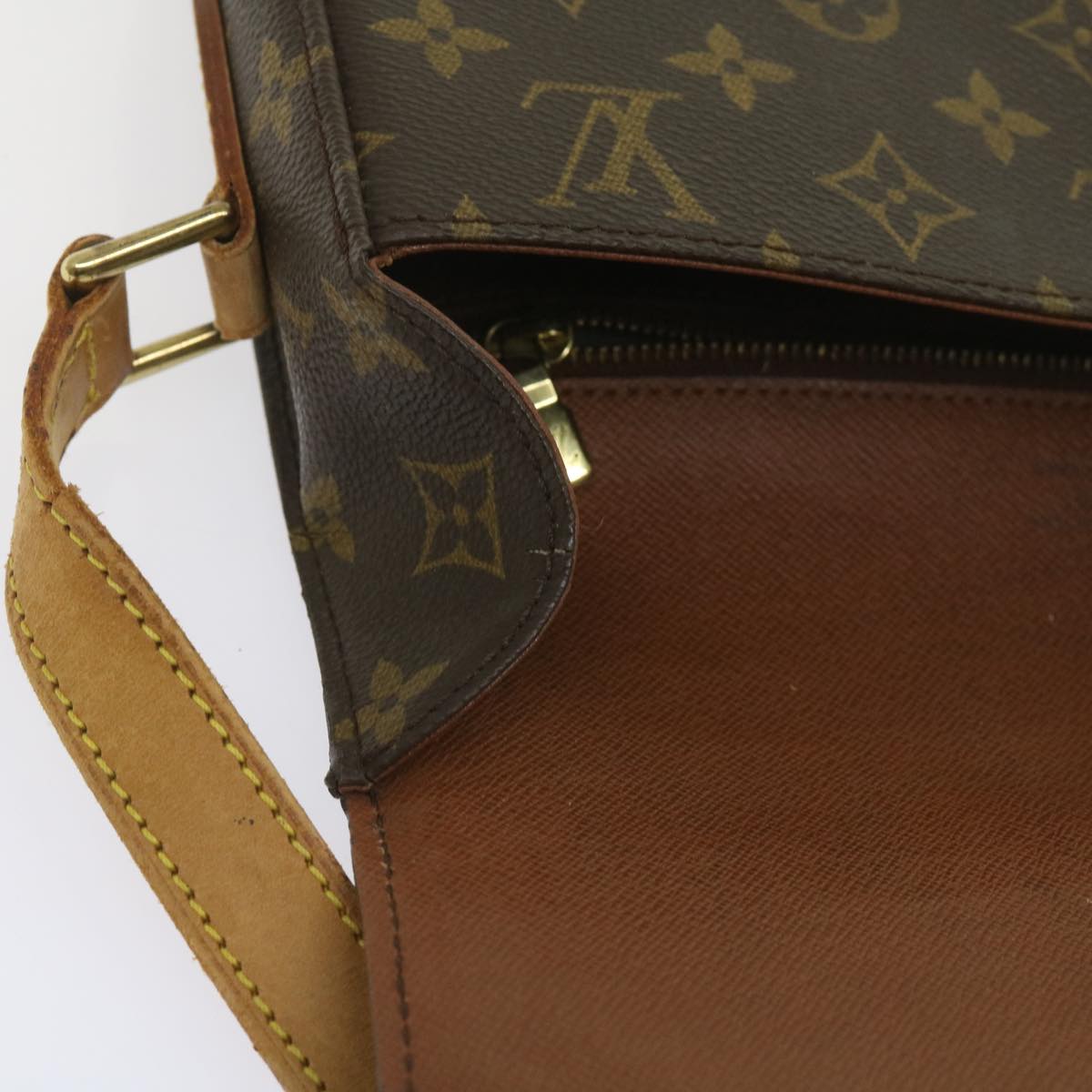 LOUIS VUITTON Monogram Saint Cloud GM Shoulder Bag M51242 LV Auth ep3228