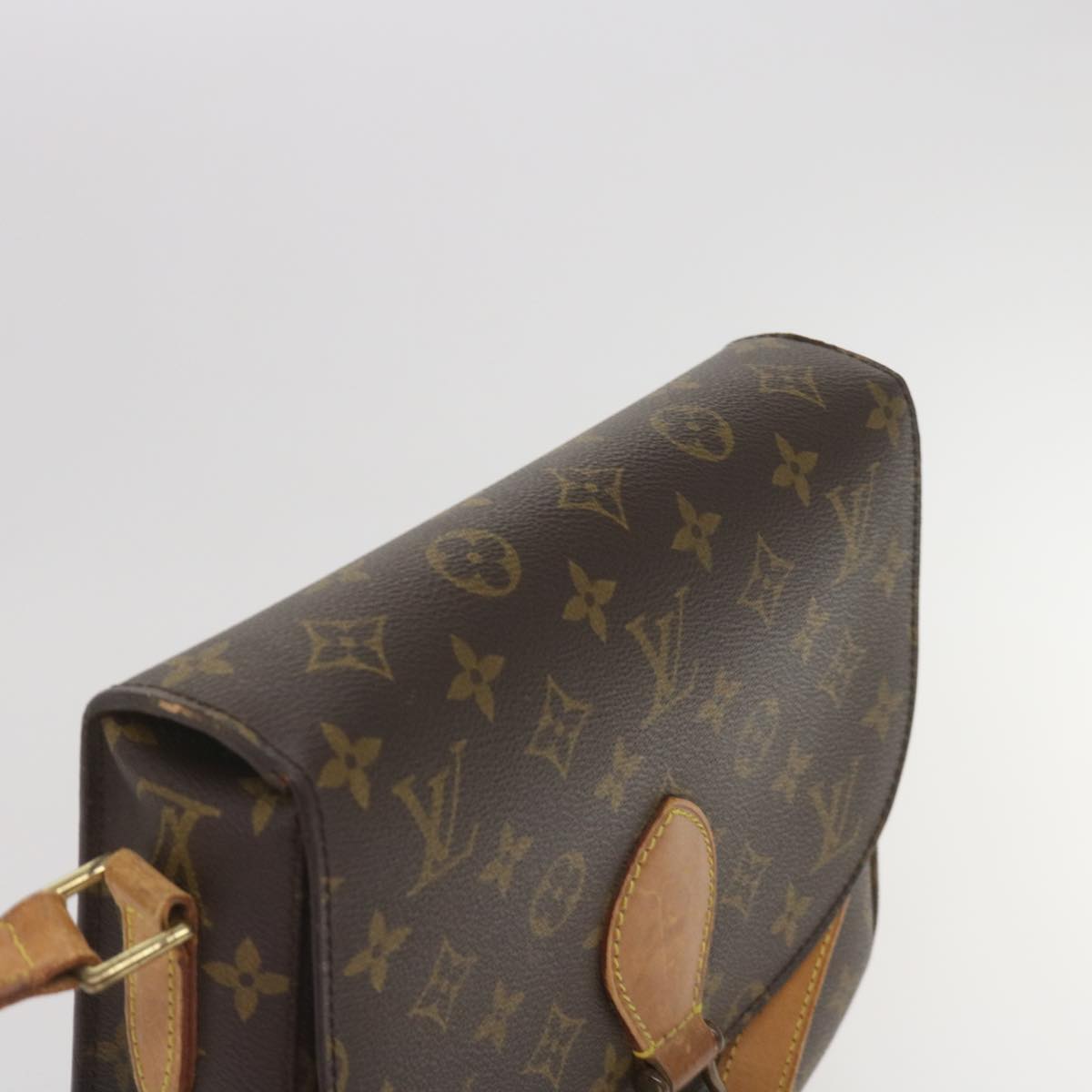 LOUIS VUITTON Monogram Saint Cloud GM Shoulder Bag M51242 LV Auth ep3228