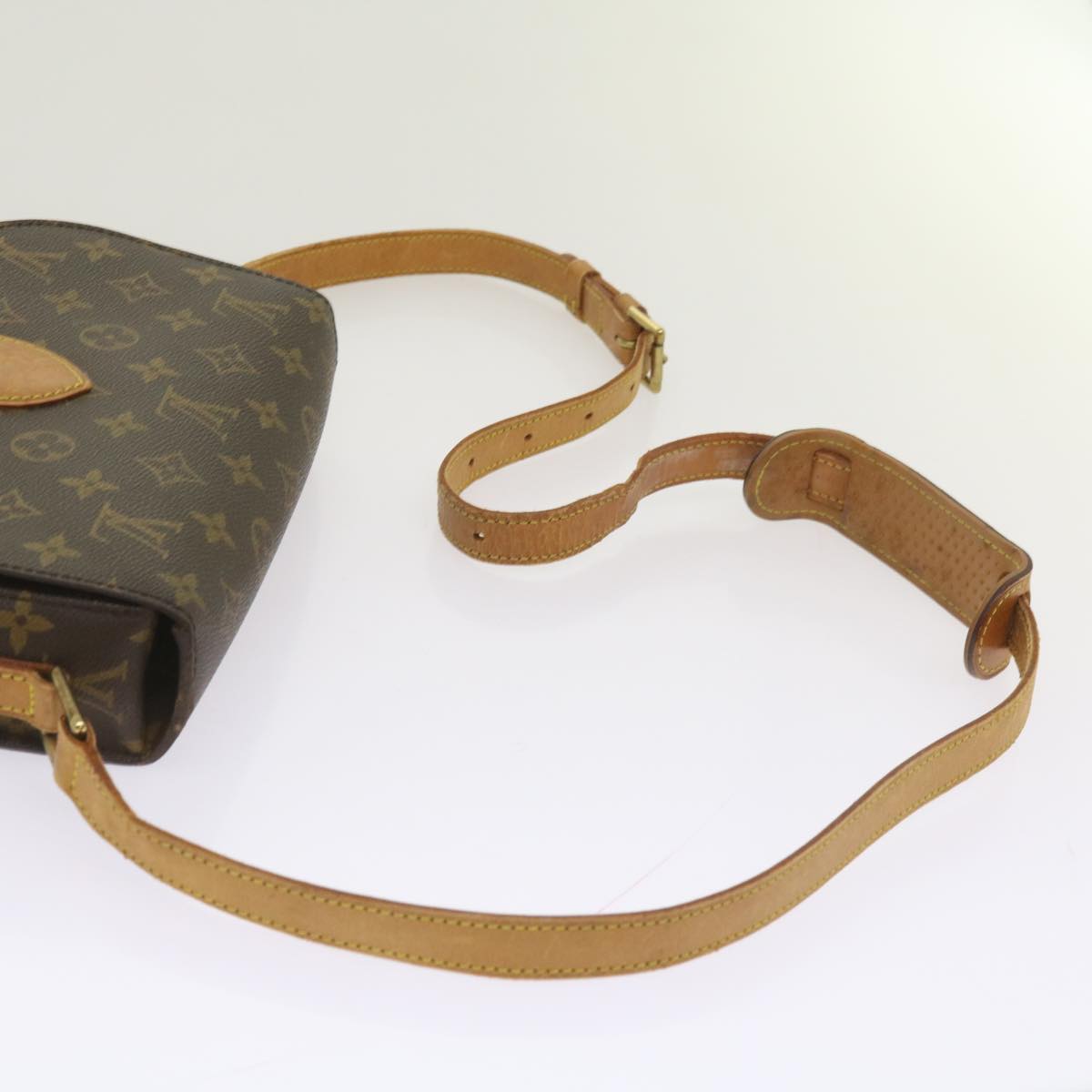 LOUIS VUITTON Monogram Saint Cloud GM Shoulder Bag M51242 LV Auth ep3228