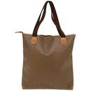 GUCCI Micro GG Supreme Web Sherry Line Tote Bag Beige 002 983 0163 Auth ep3247-2