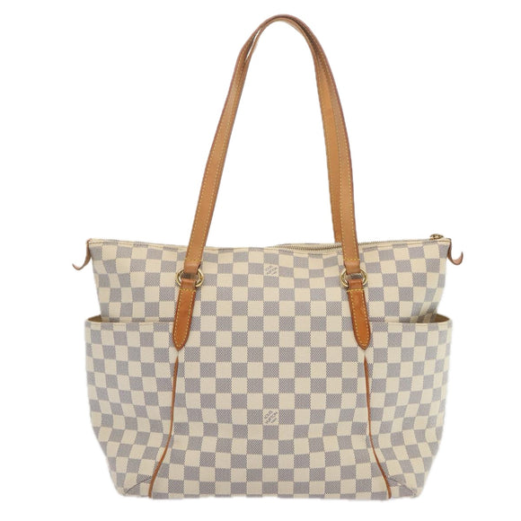 LOUIS VUITTON Damier Azur Totally MM Tote Bag N51262 LV Auth ep3258