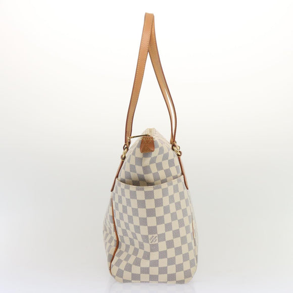 LOUIS VUITTON Damier Azur Totally MM Tote Bag N51262 LV Auth ep3258