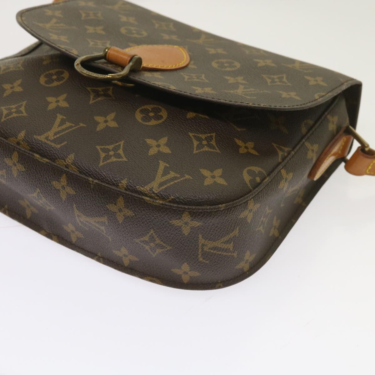 LOUIS VUITTON Monogram Saint Cloud GM Shoulder Bag M51242 LV Auth ep3282