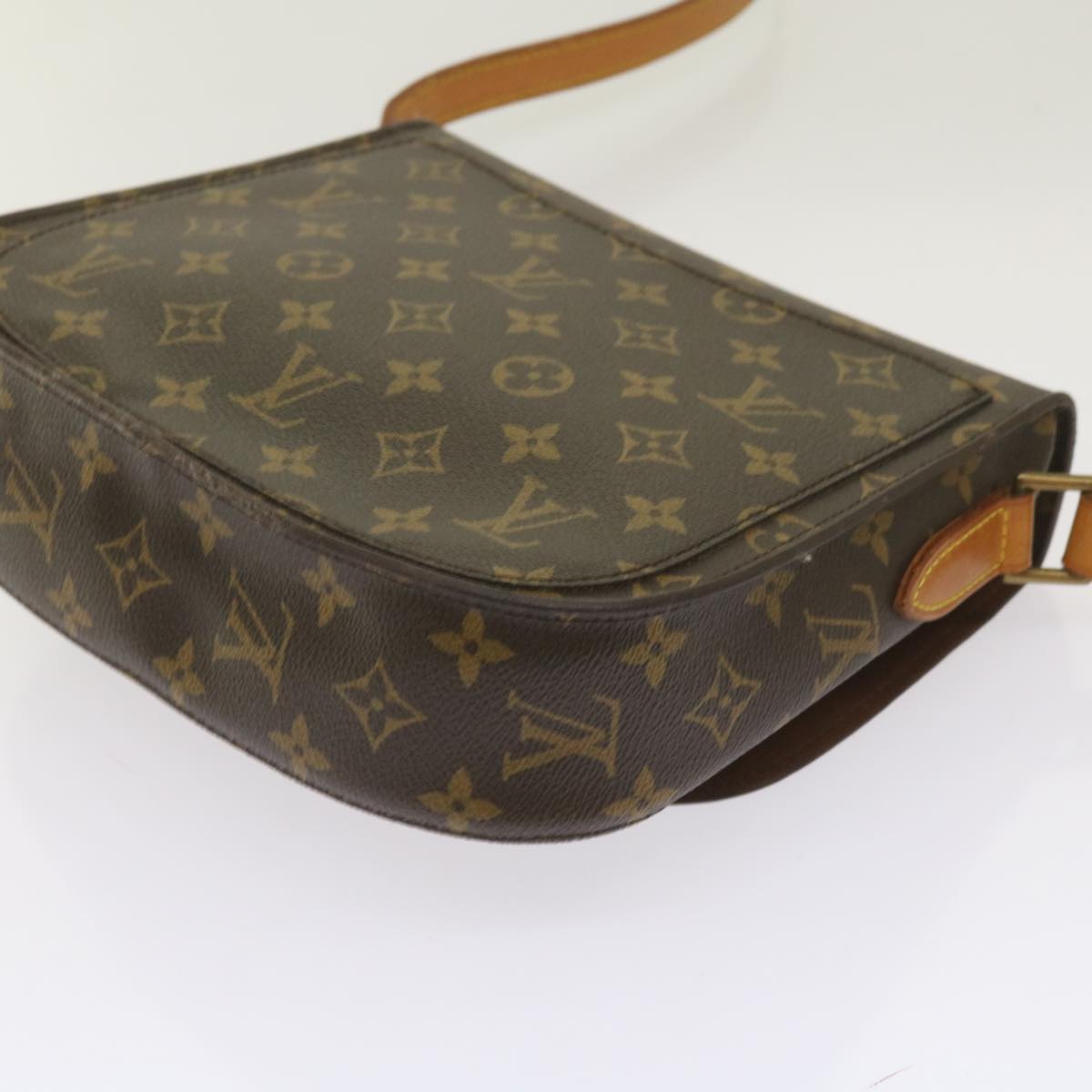 LOUIS VUITTON Monogram Saint Cloud GM Shoulder Bag M51242 LV Auth ep3282