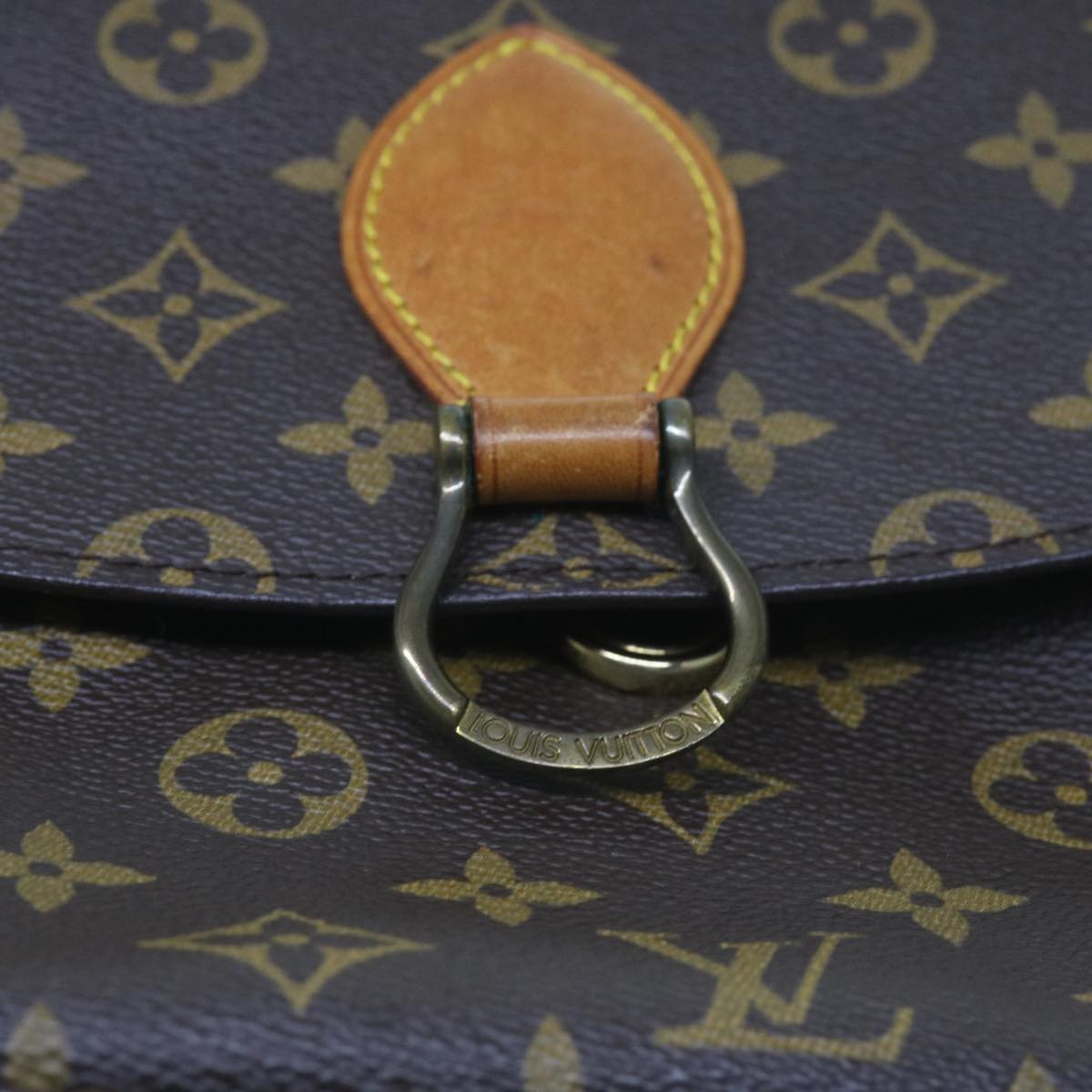 LOUIS VUITTON Monogram Saint Cloud GM Shoulder Bag M51242 LV Auth ep3282