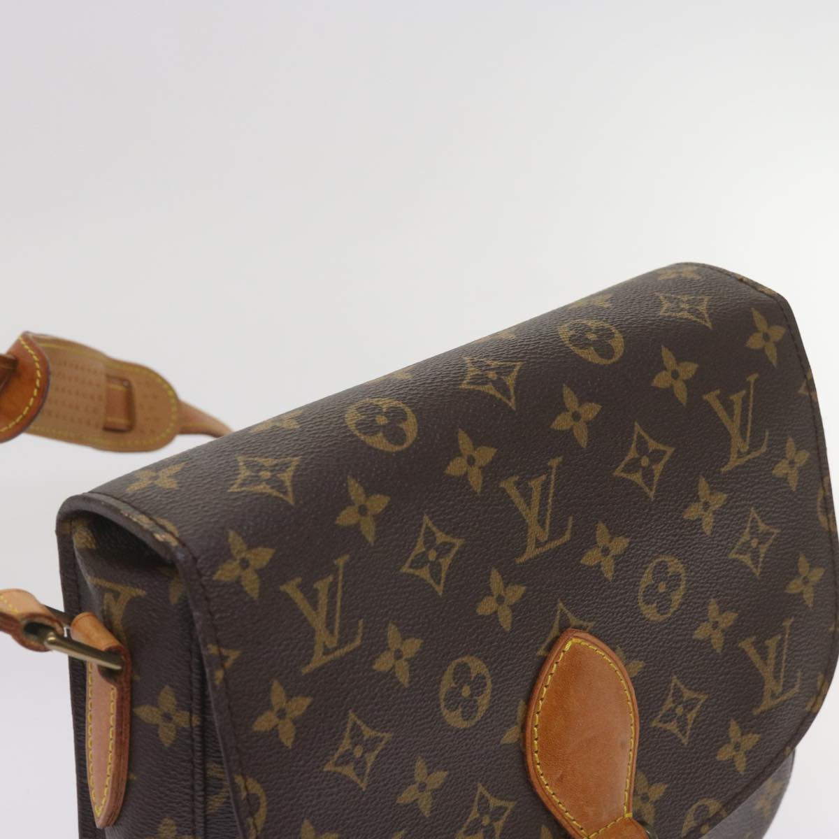 LOUIS VUITTON Monogram Saint Cloud GM Shoulder Bag M51242 LV Auth ep3282