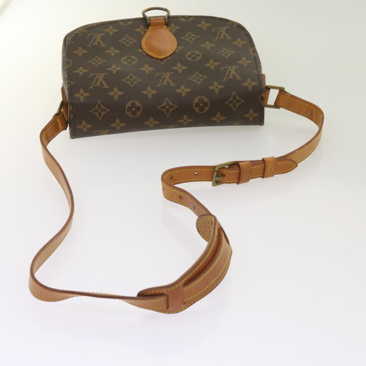 LOUIS VUITTON Monogram Saint Cloud GM Shoulder Bag M51242 LV Auth ep3282