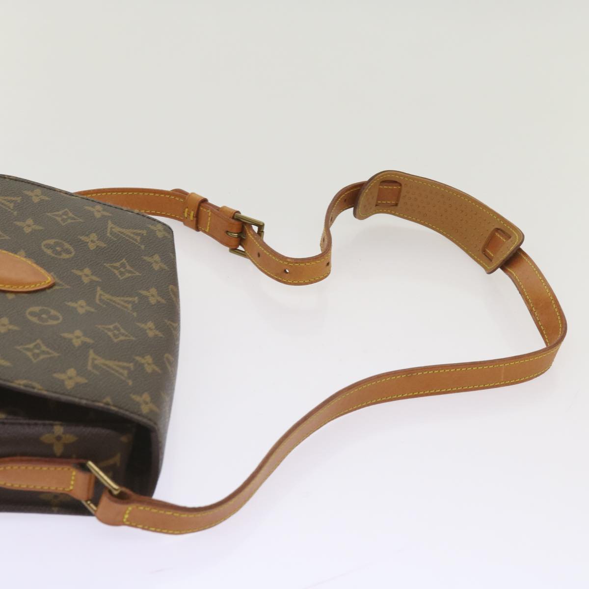 LOUIS VUITTON Monogram Saint Cloud GM Shoulder Bag M51242 LV Auth ep3282