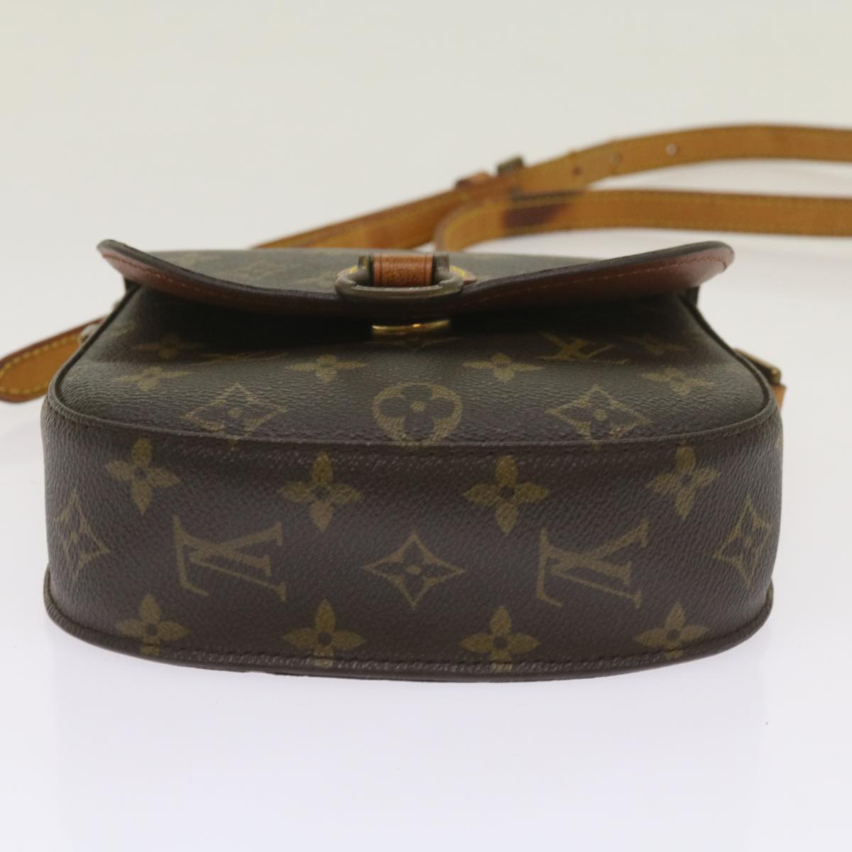 LOUIS VUITTON Monogram Saint Cloud PM Shoulder Bag M51244 LV Auth ep3326