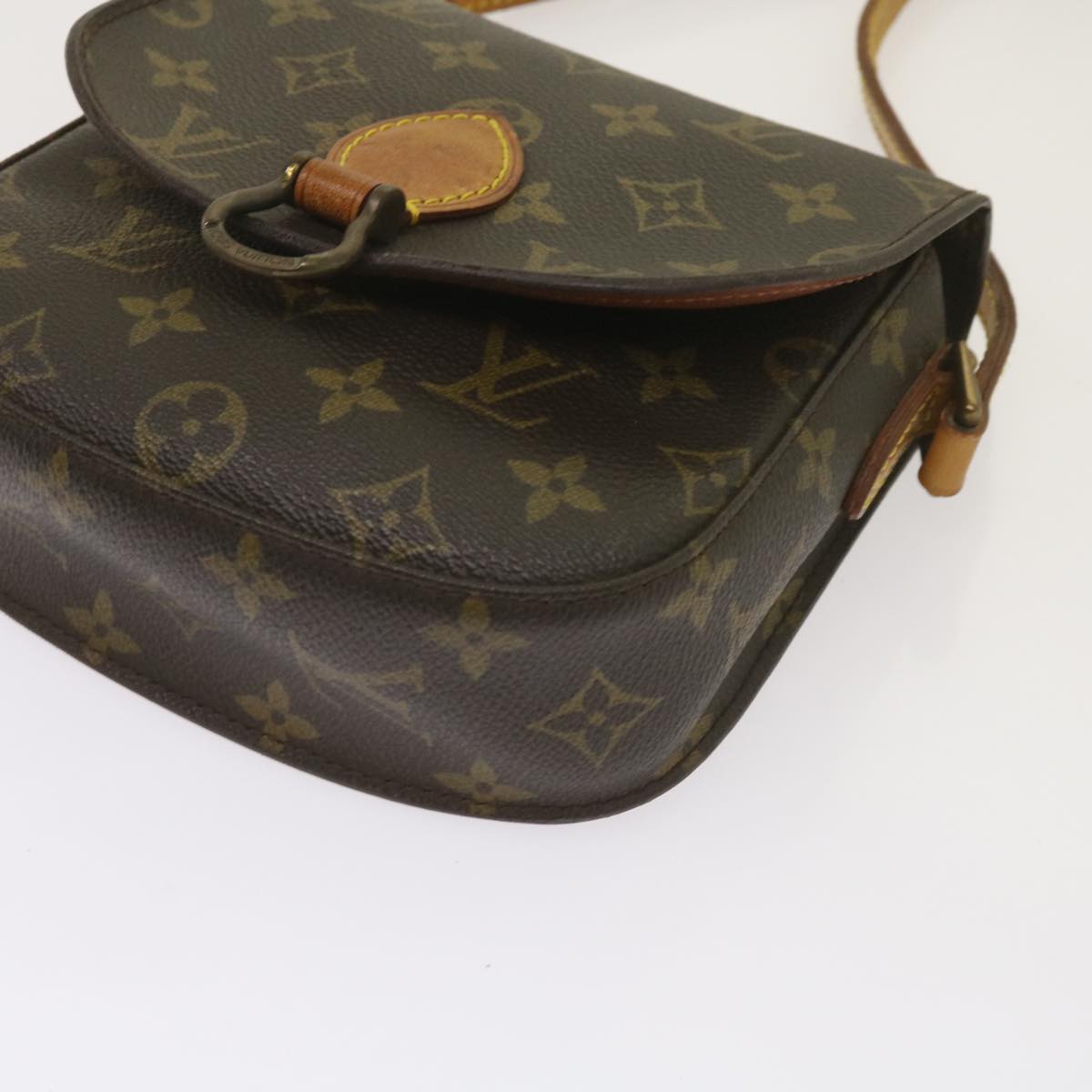 LOUIS VUITTON Monogram Saint Cloud PM Shoulder Bag M51244 LV Auth ep3326