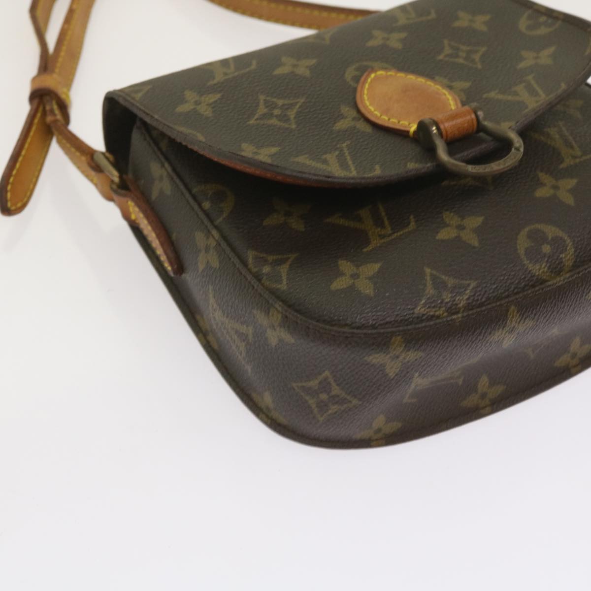 LOUIS VUITTON Monogram Saint Cloud PM Shoulder Bag M51244 LV Auth ep3326