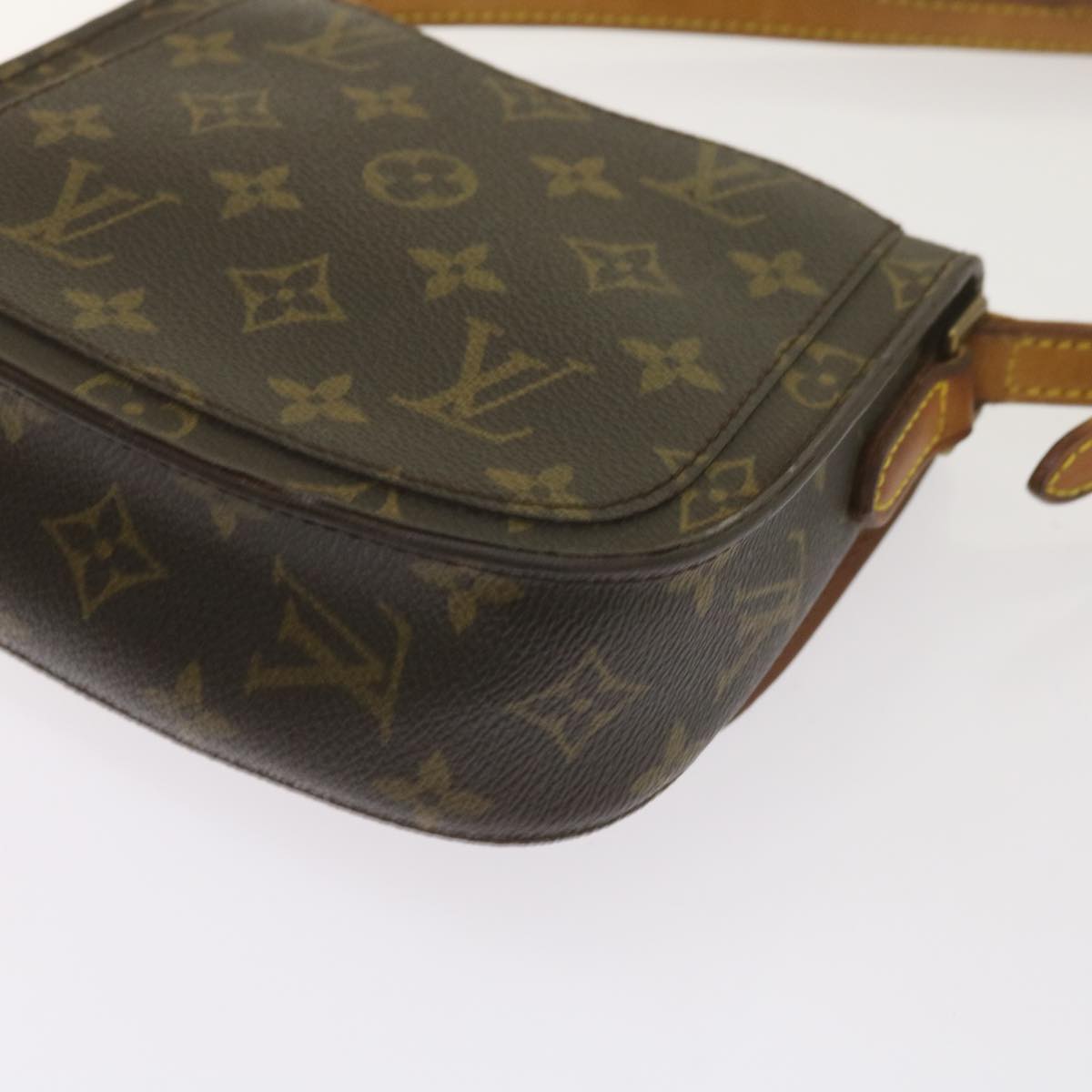 LOUIS VUITTON Monogram Saint Cloud PM Shoulder Bag M51244 LV Auth ep3326