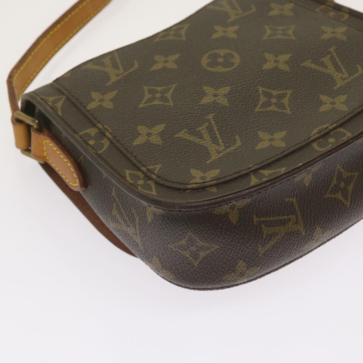 LOUIS VUITTON Monogram Saint Cloud PM Shoulder Bag M51244 LV Auth ep3326