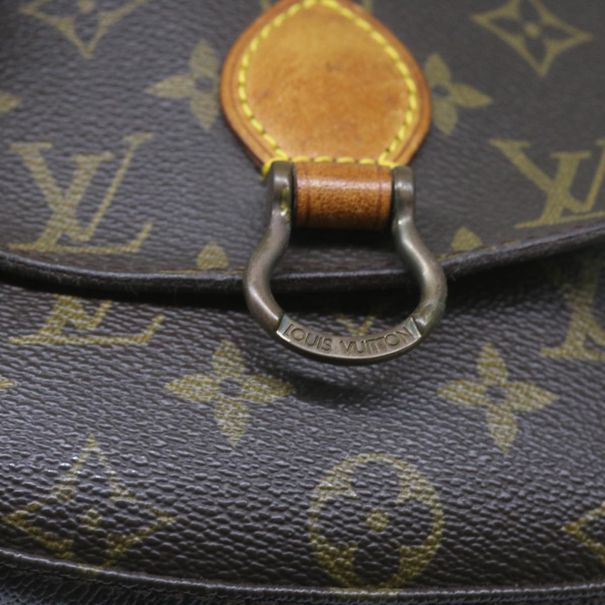 LOUIS VUITTON Monogram Saint Cloud PM Shoulder Bag M51244 LV Auth ep3326