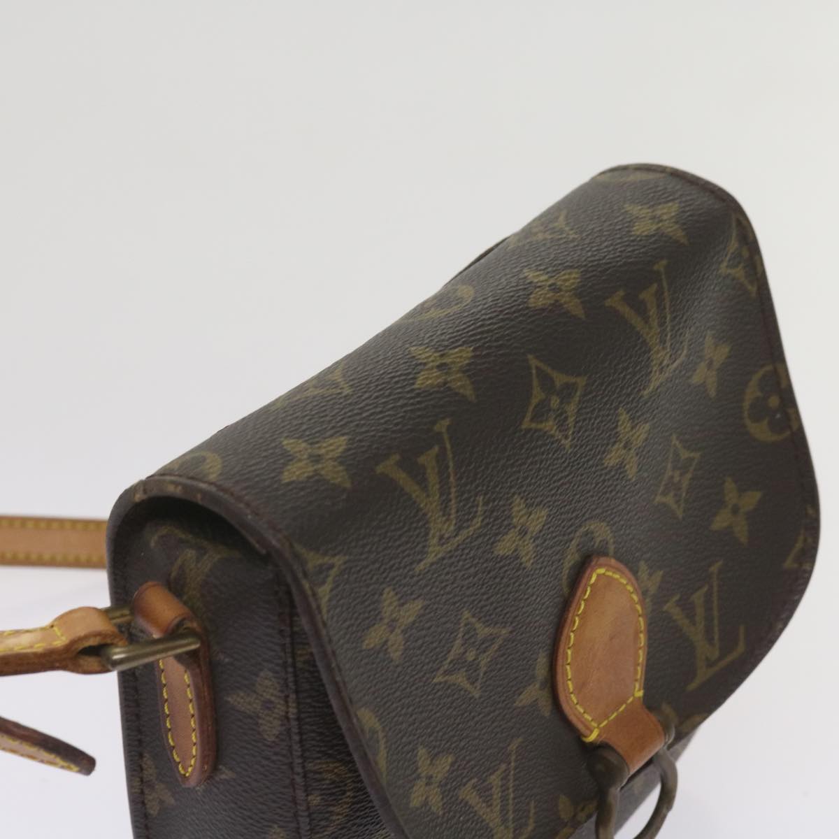 LOUIS VUITTON Monogram Saint Cloud PM Shoulder Bag M51244 LV Auth ep3326