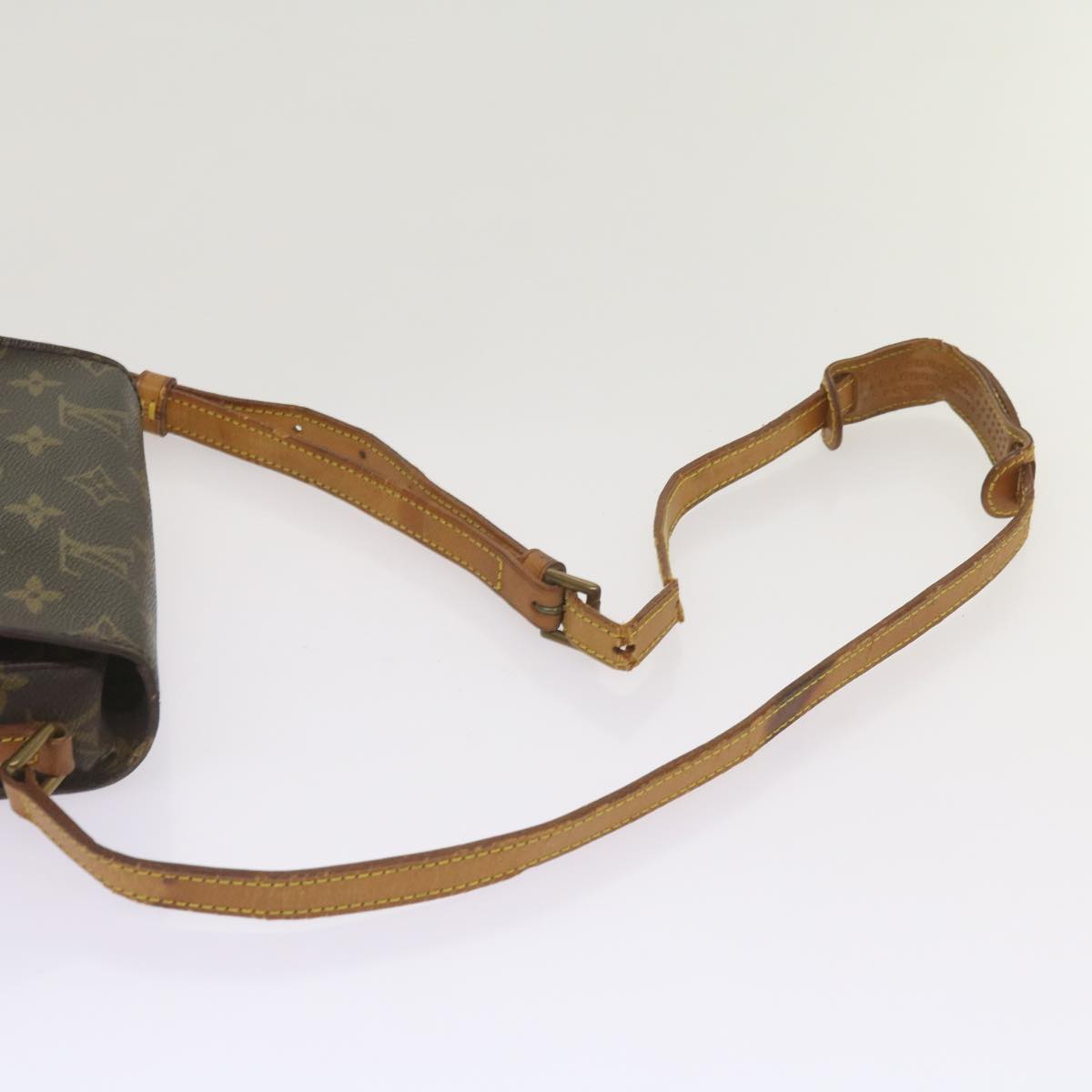 LOUIS VUITTON Monogram Saint Cloud PM Shoulder Bag M51244 LV Auth ep3326