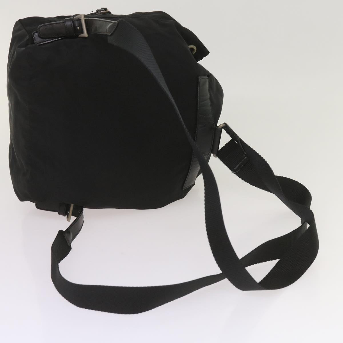 PRADA Backpack Nylon Black Auth ep3332