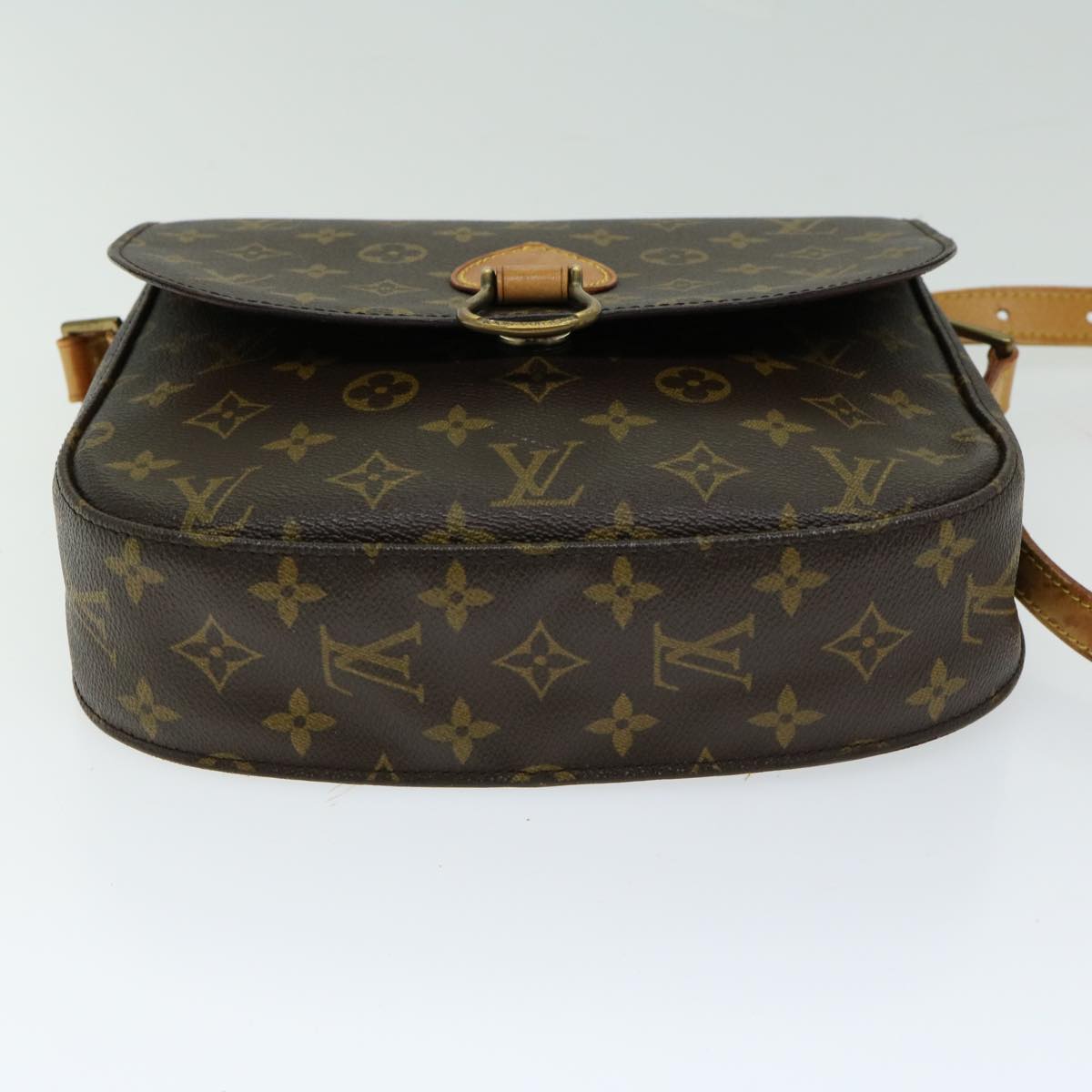 LOUIS VUITTON Monogram Saint Cloud GM Shoulder Bag M51242 LV Auth ep3371