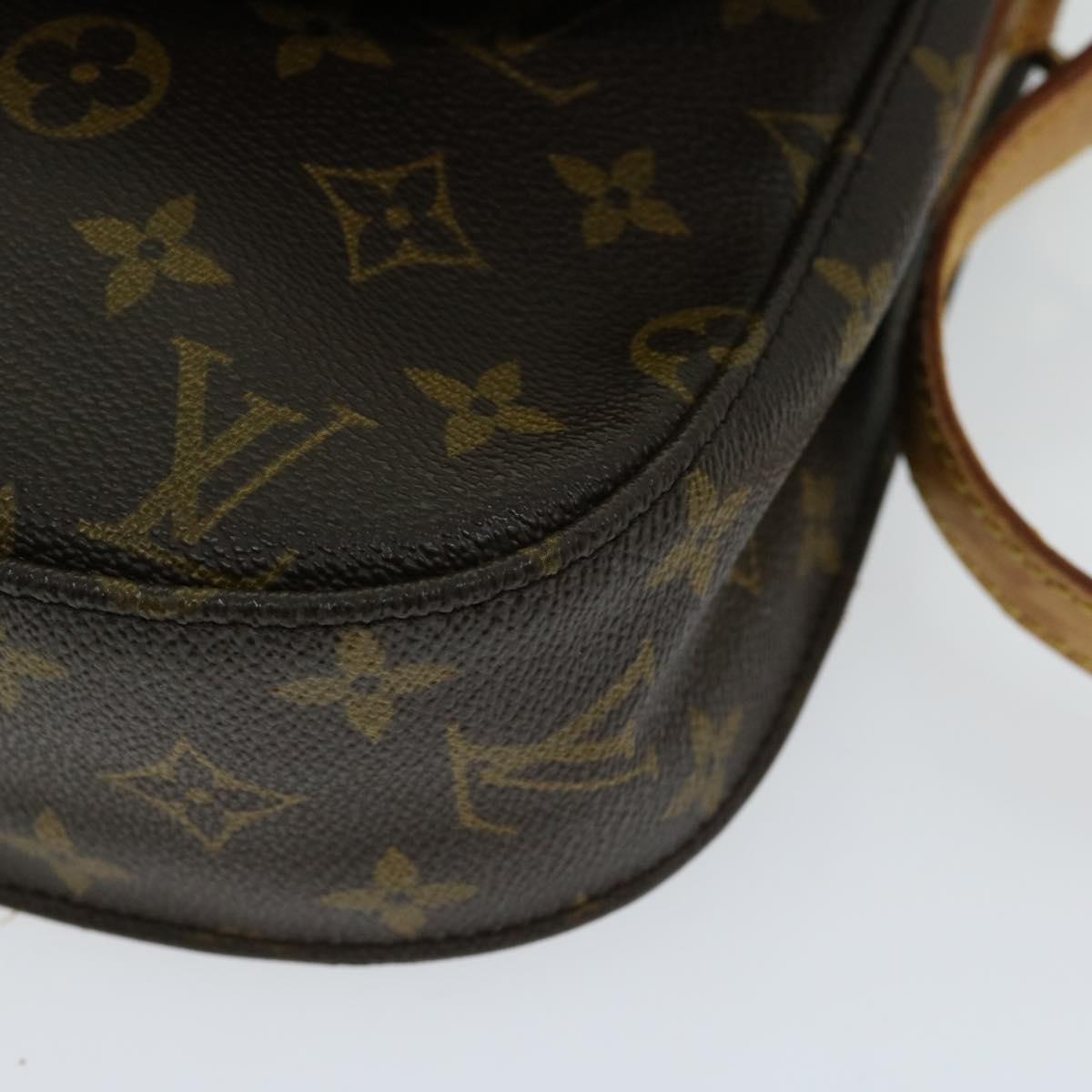 LOUIS VUITTON Monogram Saint Cloud GM Shoulder Bag M51242 LV Auth ep3371