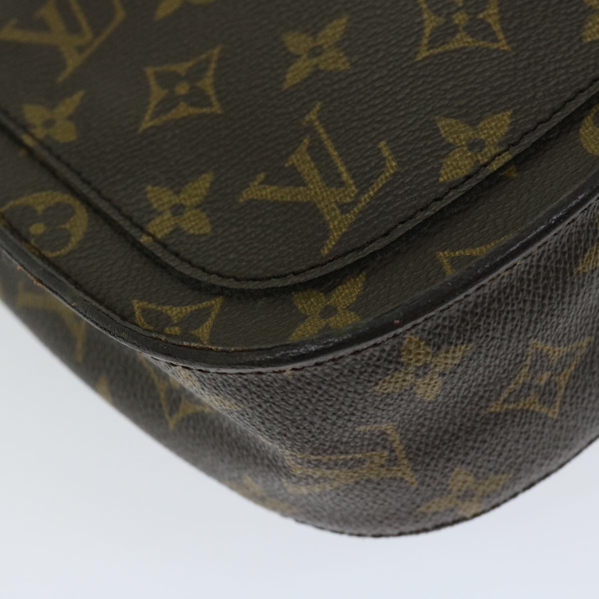 LOUIS VUITTON Monogram Saint Cloud GM Shoulder Bag M51242 LV Auth ep3371