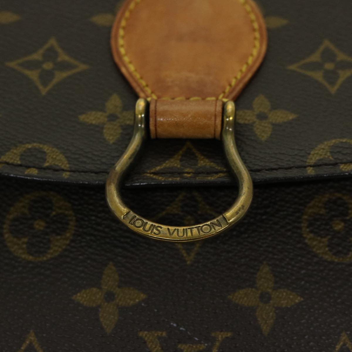 LOUIS VUITTON Monogram Saint Cloud GM Shoulder Bag M51242 LV Auth ep3371