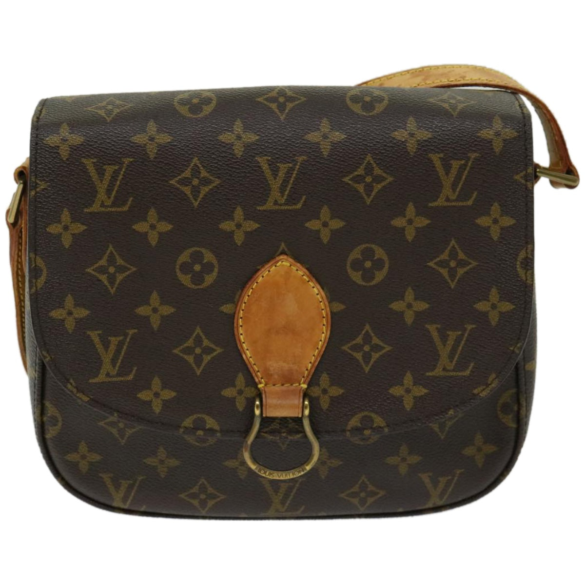 LOUIS VUITTON Monogram Saint Cloud GM Shoulder Bag M51242 LV Auth ep3371