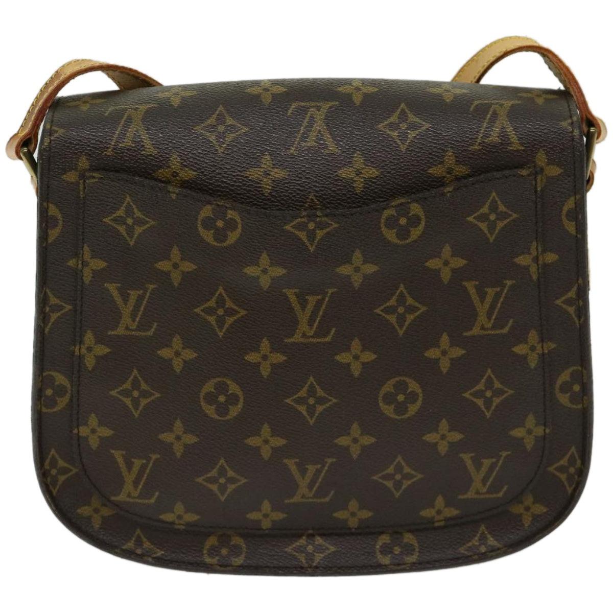 LOUIS VUITTON Monogram Saint Cloud GM Shoulder Bag M51242 LV Auth ep3371