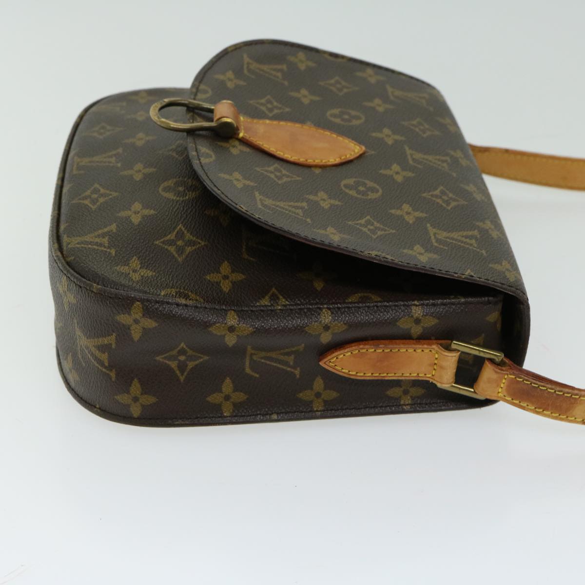 LOUIS VUITTON Monogram Saint Cloud GM Shoulder Bag M51242 LV Auth ep3371