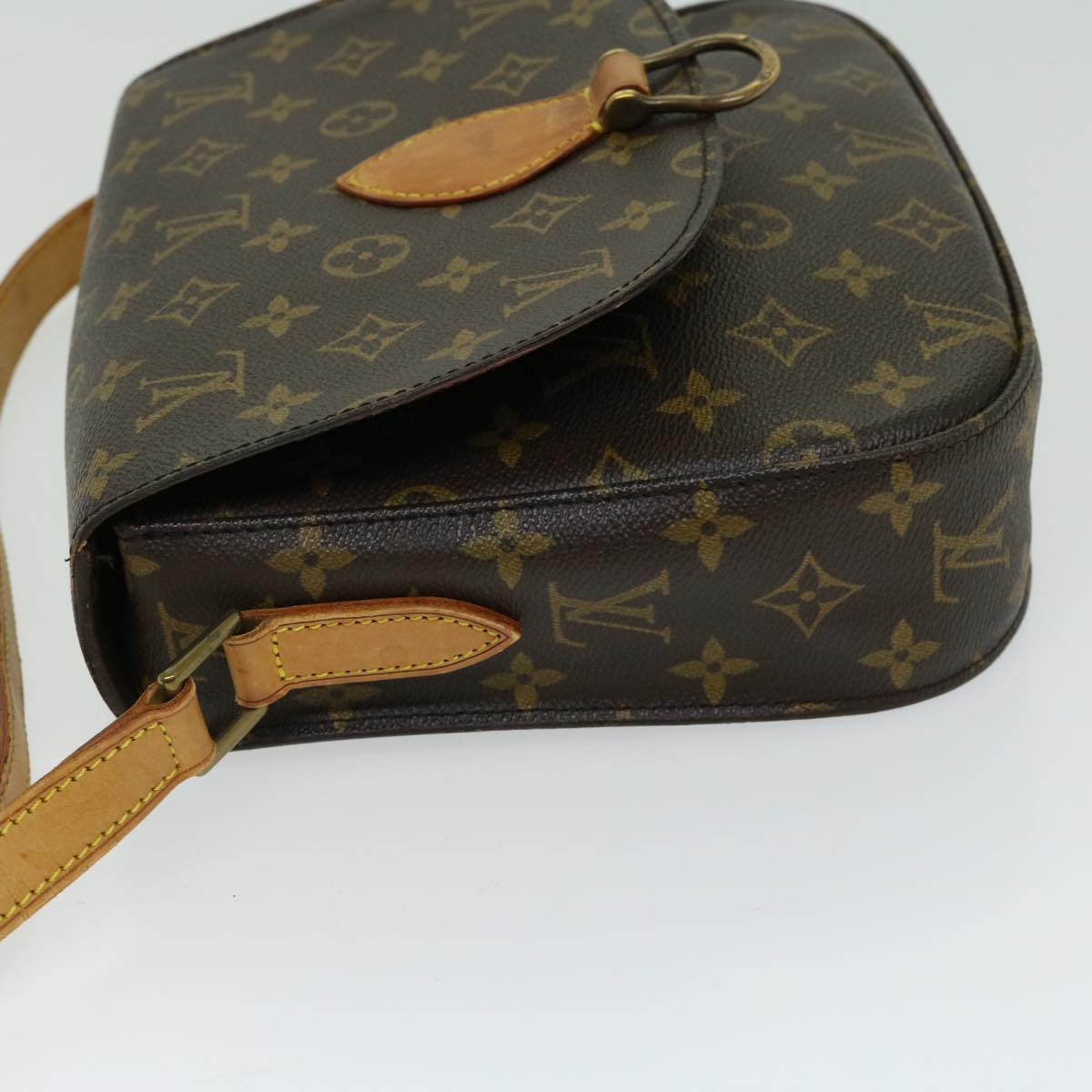 LOUIS VUITTON Monogram Saint Cloud GM Shoulder Bag M51242 LV Auth ep3371