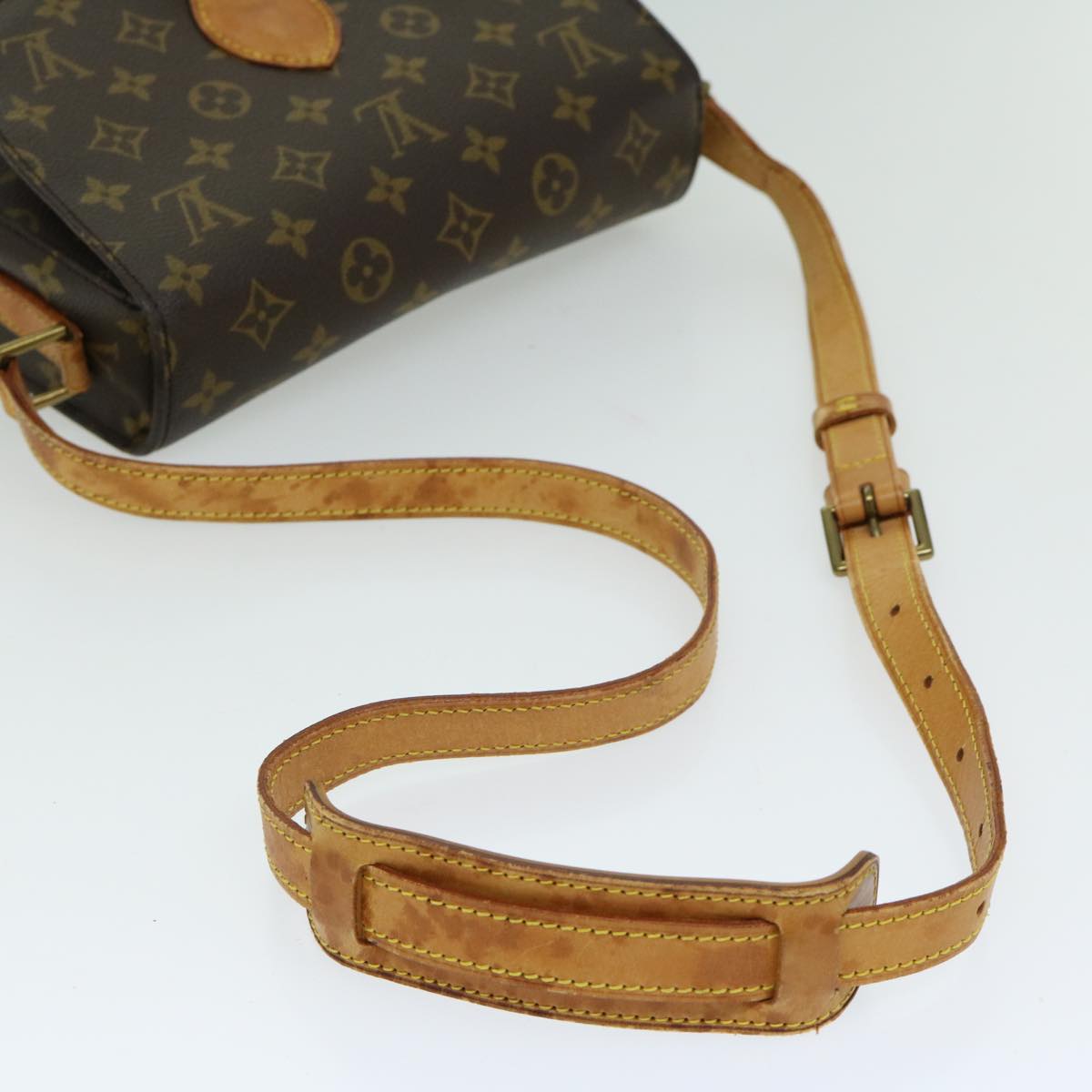 LOUIS VUITTON Monogram Saint Cloud GM Shoulder Bag M51242 LV Auth ep3371