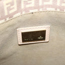 FENDI Zucchino Canvas Hand Bag Pink Auth ep3377-15
