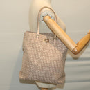 FENDI Zucchino Canvas Hand Bag Pink Auth ep3377-22