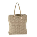 FENDI Zucchino Canvas Hand Bag Pink Auth ep3377-2