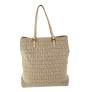 FENDI Zucchino Canvas Hand Bag Pink Auth ep3377-3