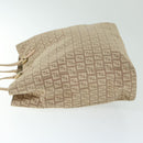 FENDI Zucchino Canvas Hand Bag Pink Auth ep3377-5
