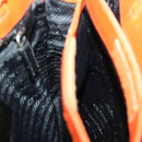 PRADA Hand Bag Wool Orange Auth ep3393-22