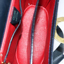 CELINE Shoulder Bag Leather Navy Auth ep3396-19