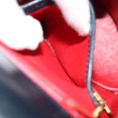 CELINE Shoulder Bag Leather Navy Auth ep3396-21