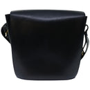 CELINE Shoulder Bag Leather Navy Auth ep3396-3