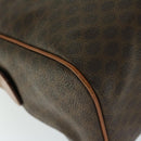 CELINE Macadam Canvas Hand Bag PVC Brown Auth ep3408-11
