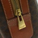 CELINE Macadam Canvas Hand Bag PVC Brown Auth ep3408-14