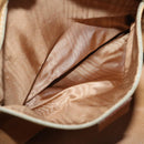 CELINE Macadam Canvas Hand Bag PVC Brown Auth ep3408-21