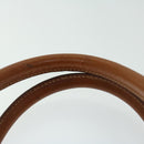 CELINE Macadam Canvas Hand Bag PVC Brown Auth ep3408-8