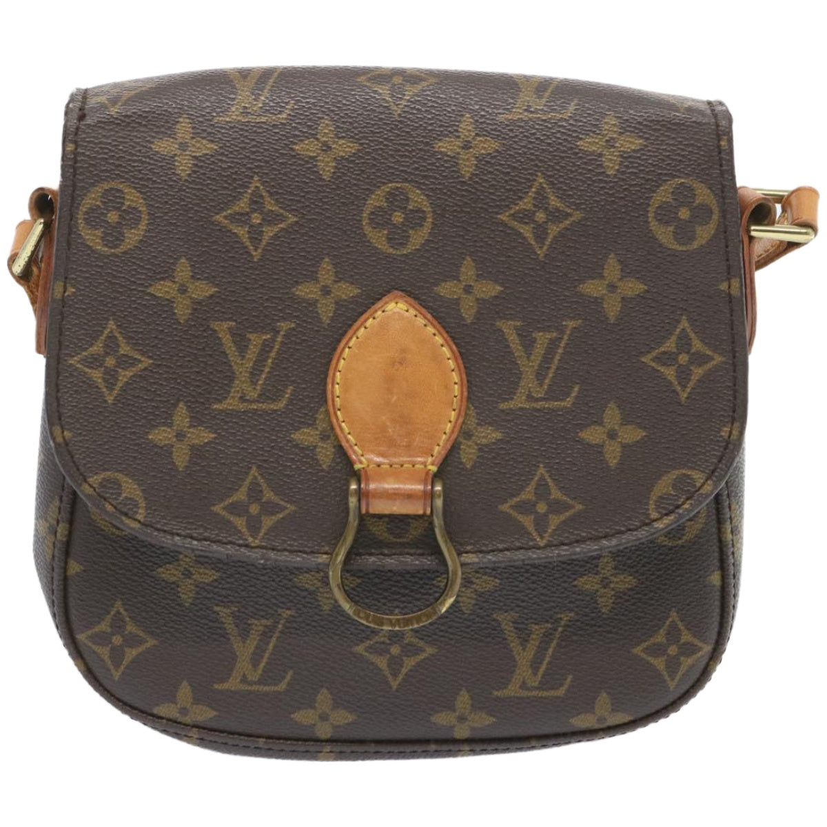 LOUIS VUITTON Monogram Saint Cloud MM Shoulder Bag M51243 LV Auth ep3409 - 0