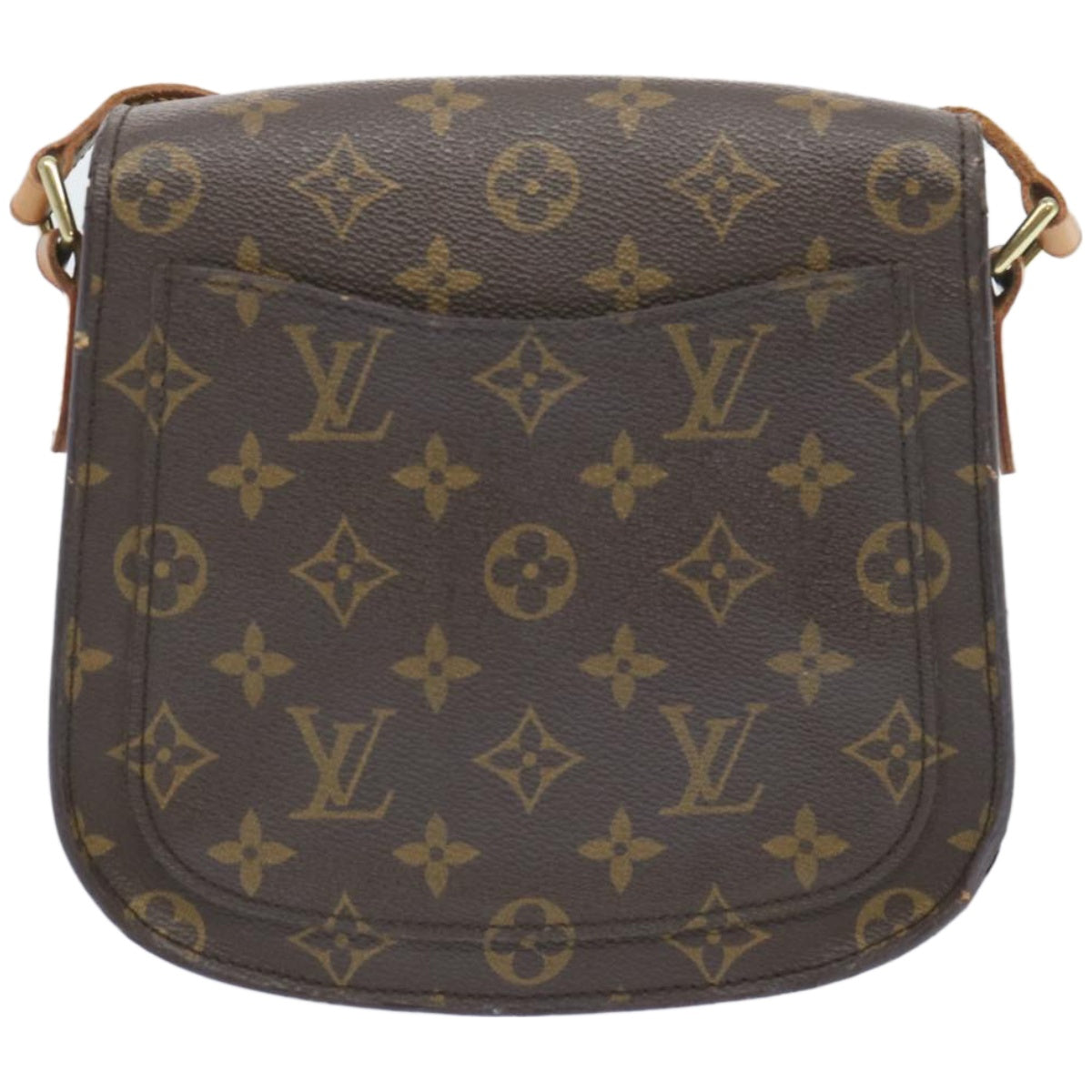 LOUIS VUITTON Monogram Saint Cloud MM Shoulder Bag M51243 LV Auth ep3409