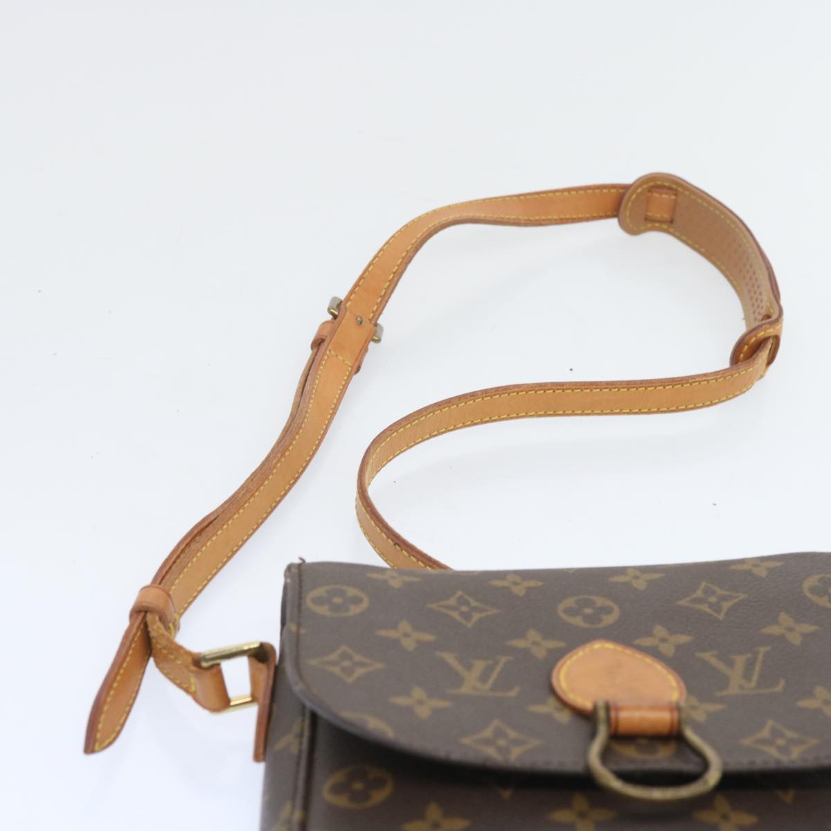 LOUIS VUITTON Monogram Saint Cloud MM Shoulder Bag M51243 LV Auth ep3409